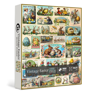Puzzle di Pasqua vintage 1000 pezzi